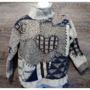 Vintage Limited Handknit Sweater Size M / Jersey Vintage Limited Tejido a Mano T
